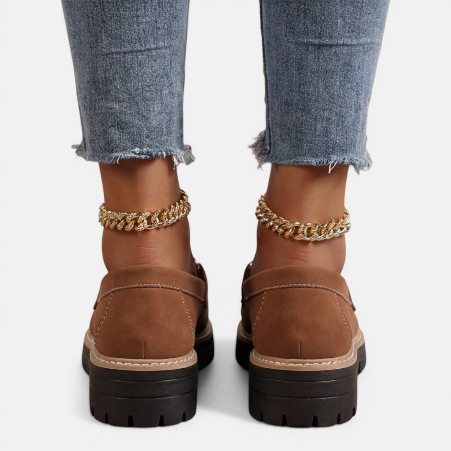 Chunky Loafers for Women | Comfortable Slip-On Casual Shoes