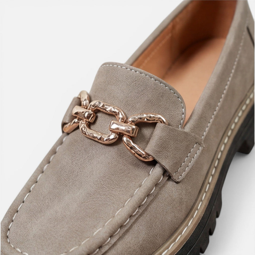 Chunky Loafers for Women | Comfortable Slip-On Casual Shoes