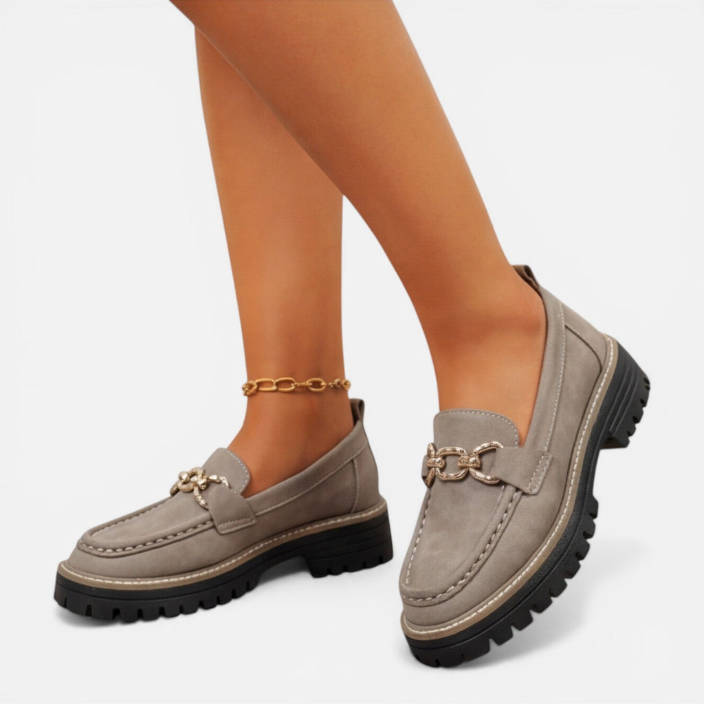 Chunky Loafers for Women | Comfortable Slip-On Casual Shoes