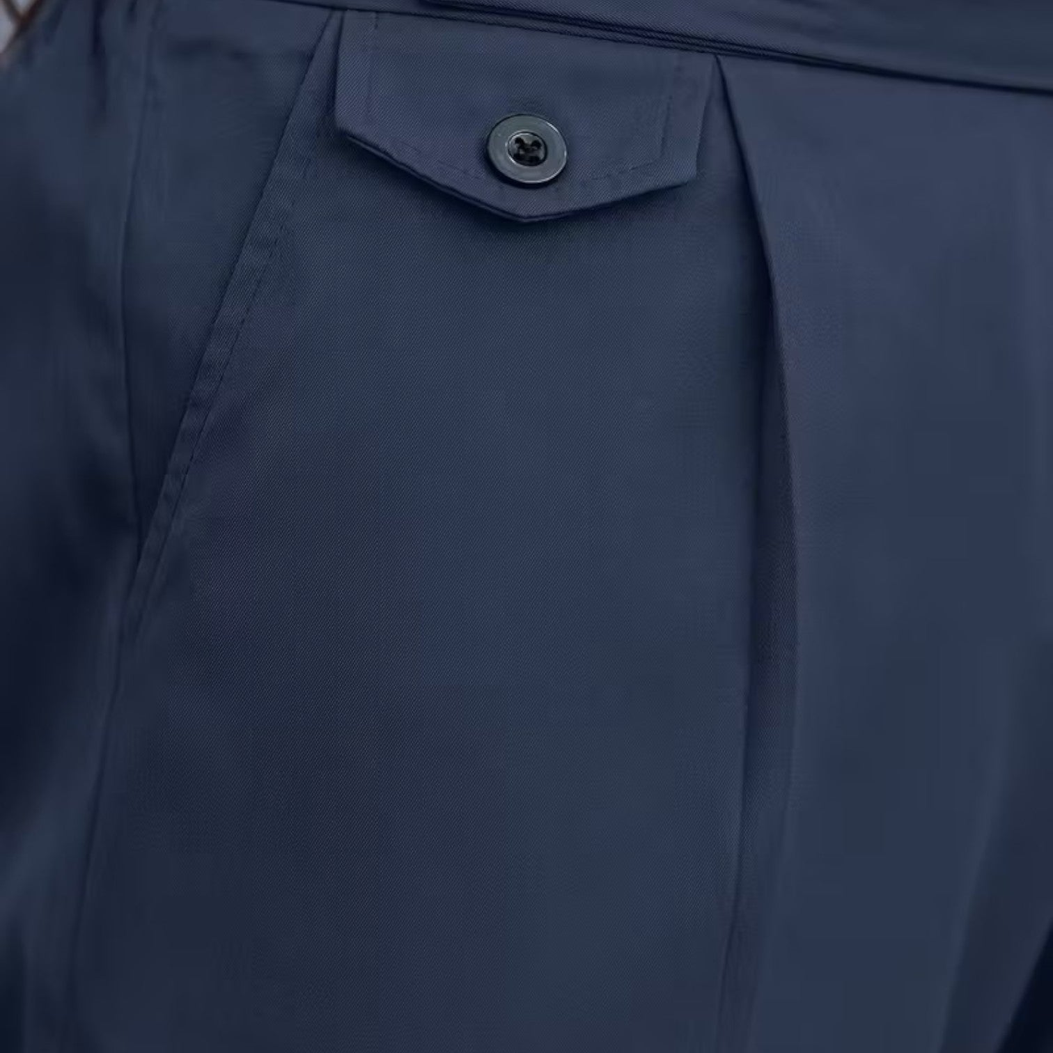 Classic Fit Men's Trousers - Elegant Tailored Style for Formal Wear