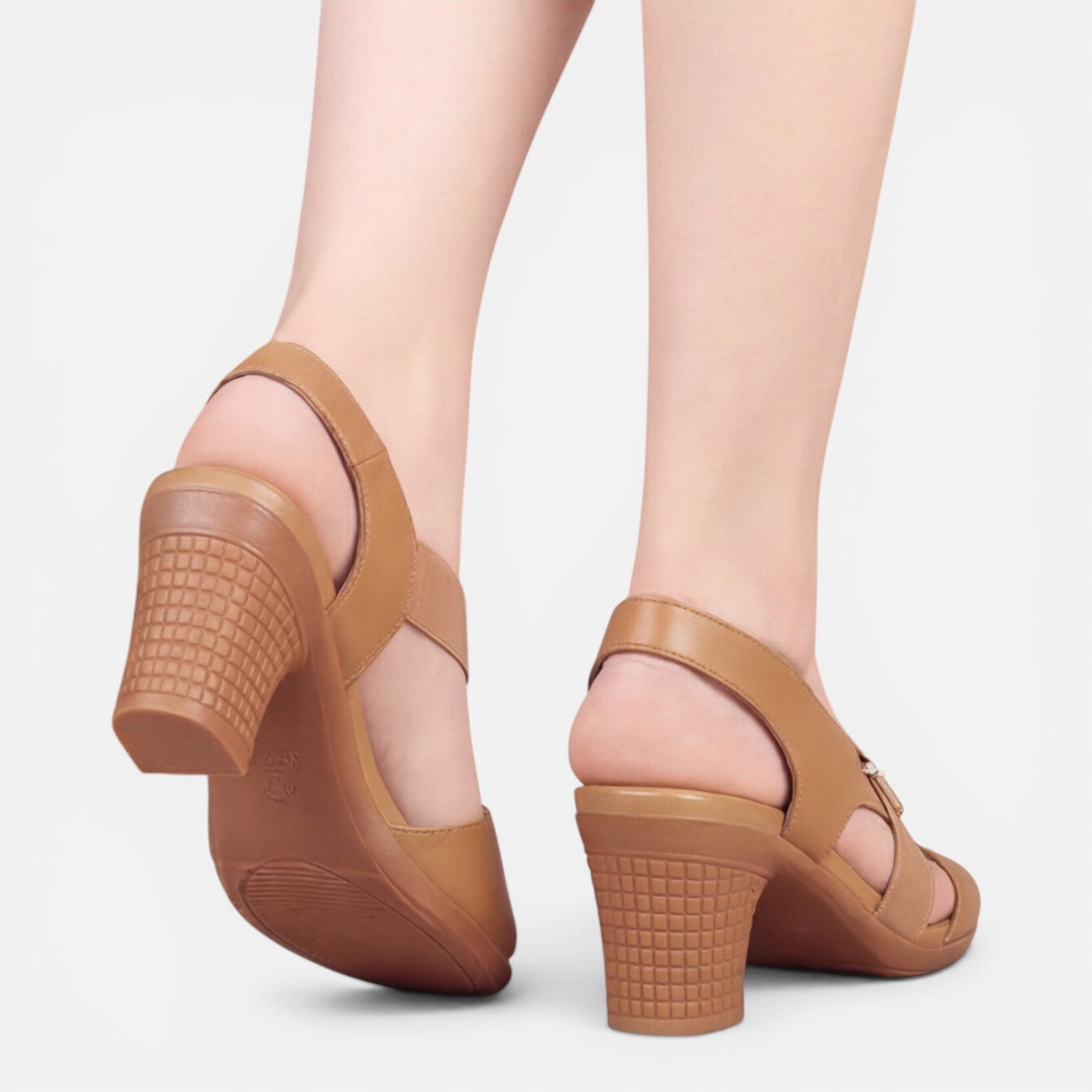 Comfortable Block Heel Sandals for Women - Summer Walking Footwear