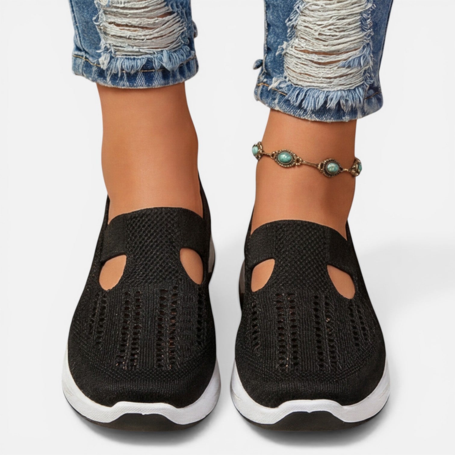 Comfortable Slip-On Walking Sneakers for Women | Lightweight Design