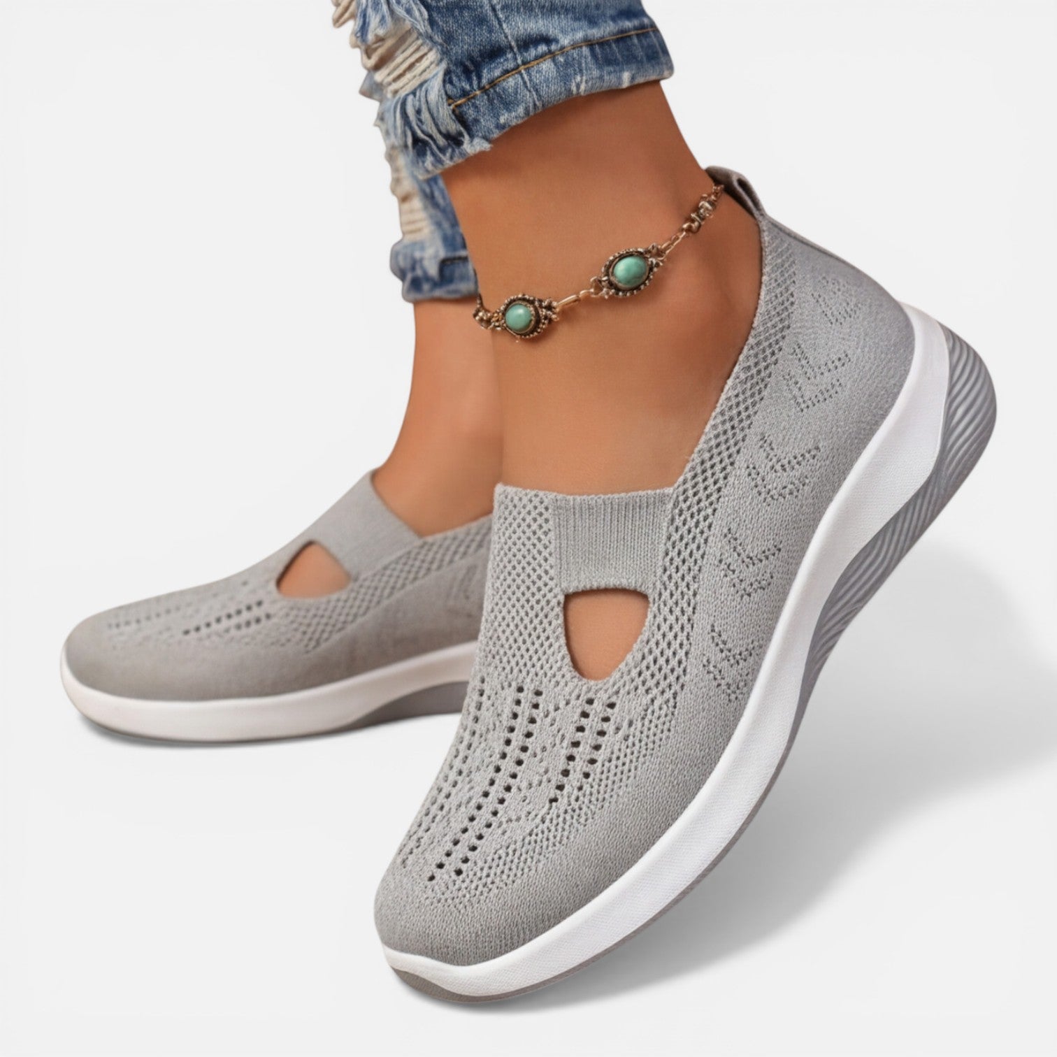 Comfortable Slip-On Walking Sneakers for Women | Lightweight Design