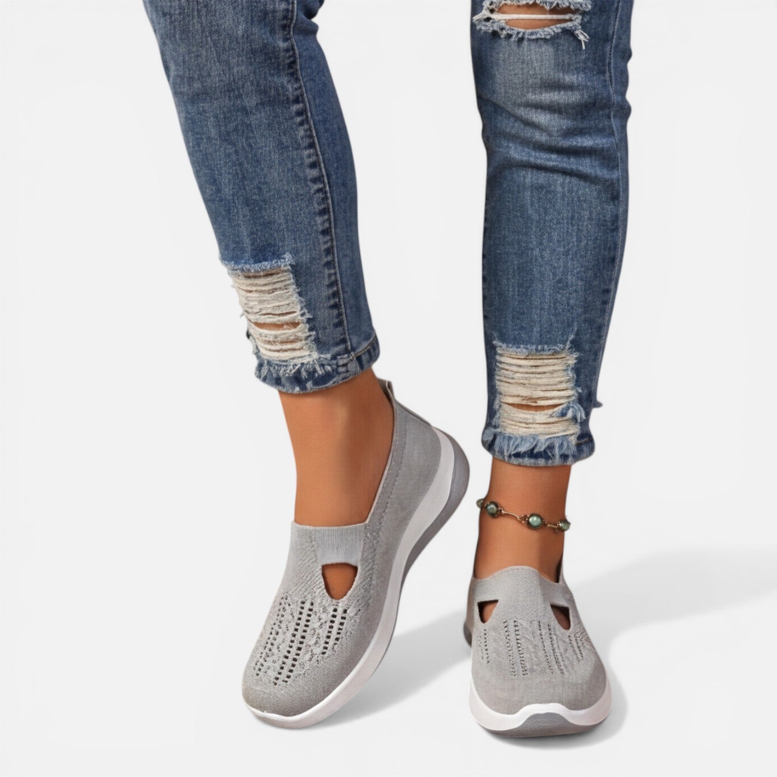 Comfortable Slip-On Walking Sneakers for Women | Lightweight Design