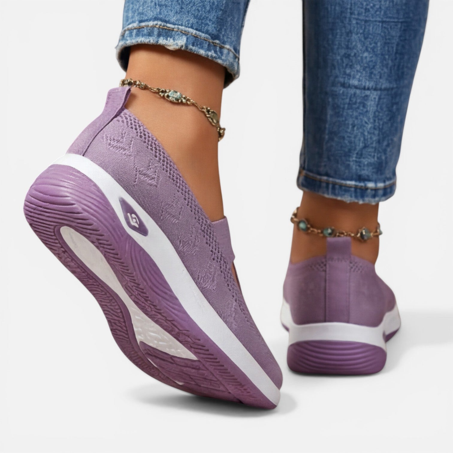 Comfortable Slip-On Walking Sneakers for Women | Lightweight Design