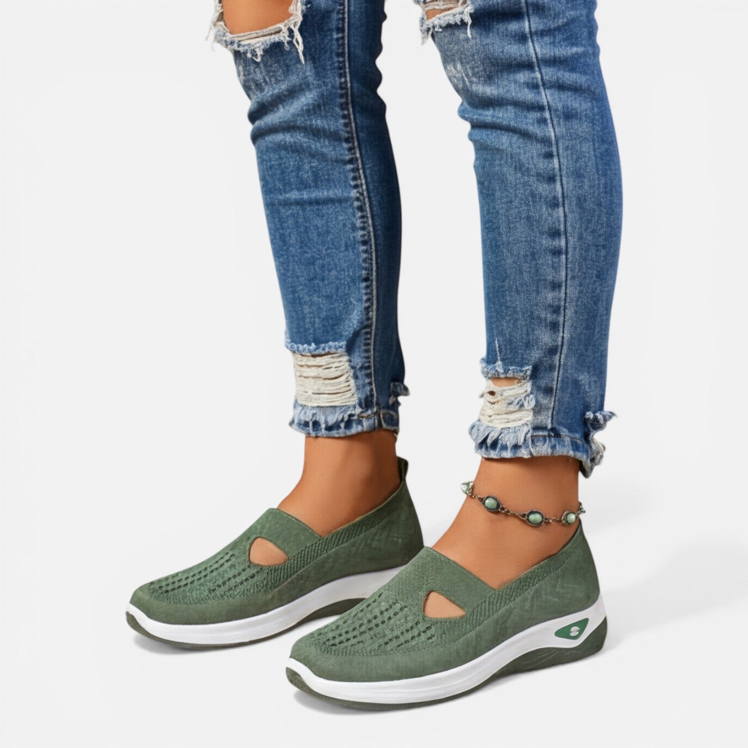 Comfortable Slip-On Walking Sneakers for Women | Lightweight Design