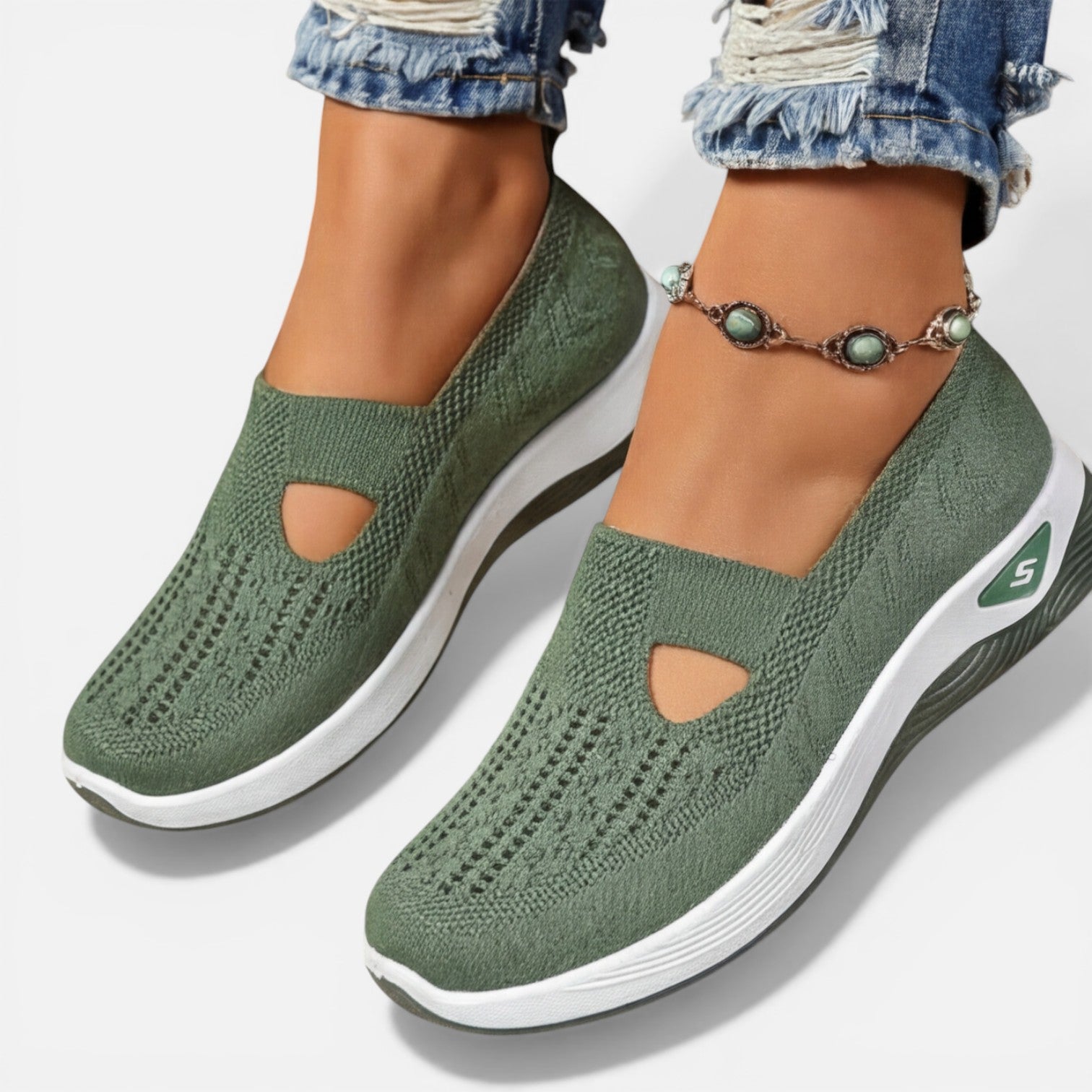 Comfortable Slip-On Walking Sneakers for Women | Lightweight Design