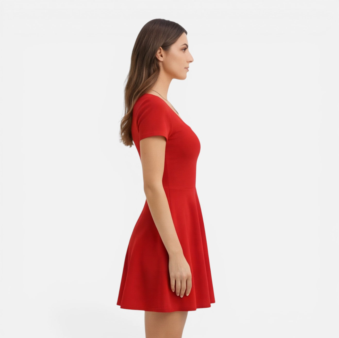 Fit and Flare Mini Dress for Women | Slim Waist | Elegant Day & Evening Wear
