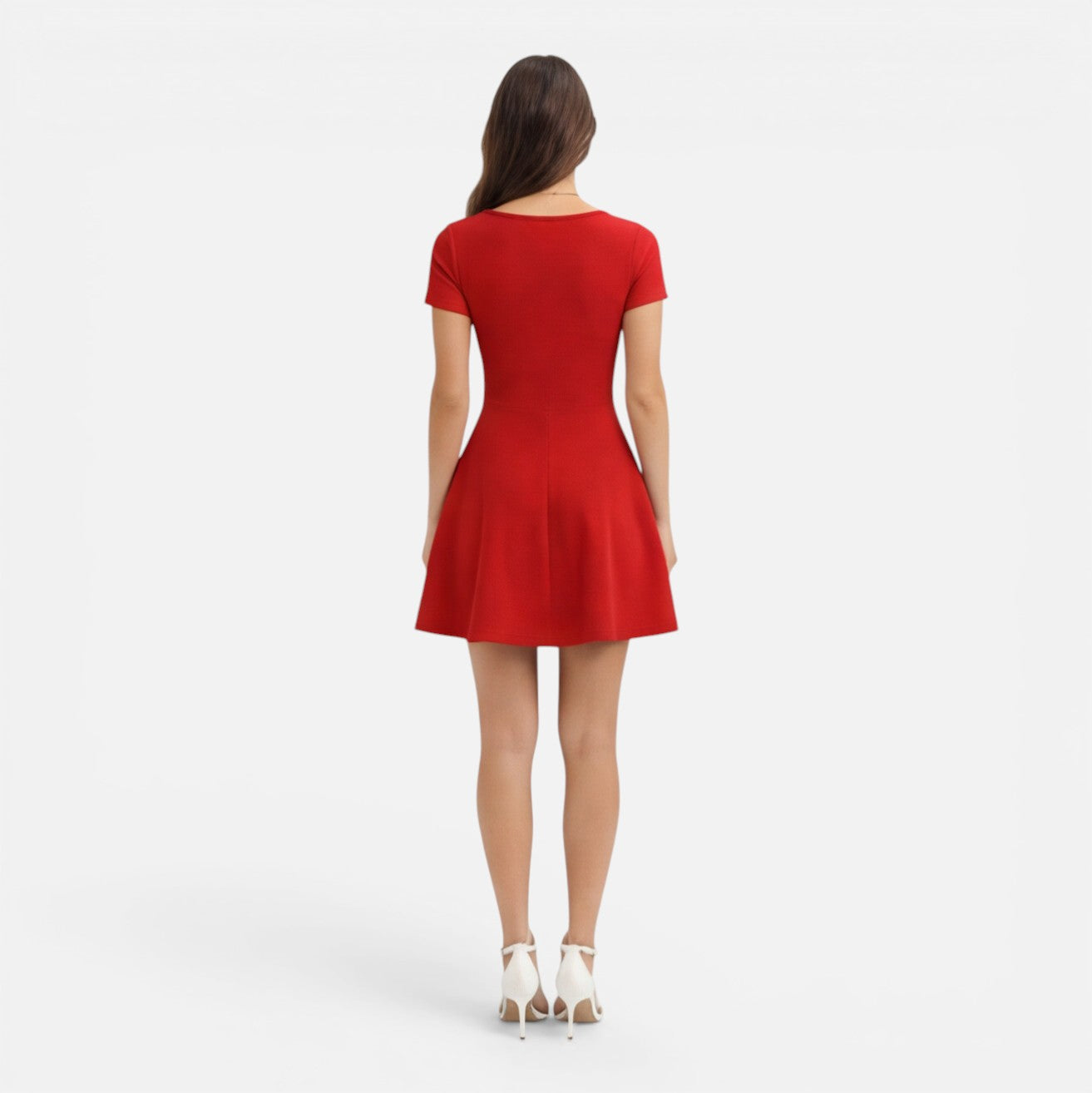 Fit and Flare Mini Dress for Women | Slim Waist | Elegant Day & Evening Wear