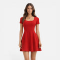 Fit and Flare Mini Dress for Women | Slim Waist | Elegant Day & Evening Wear