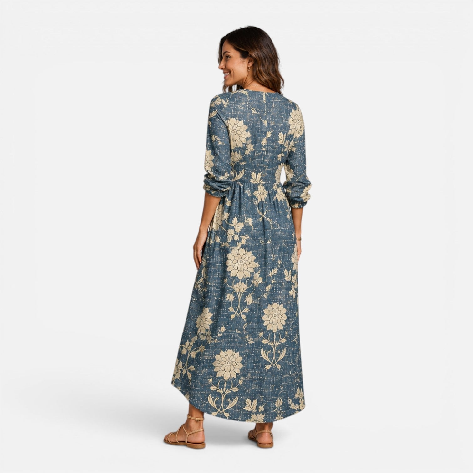 Floral Maxi Dress for Women | Lightweight Summer Style | Playful Design