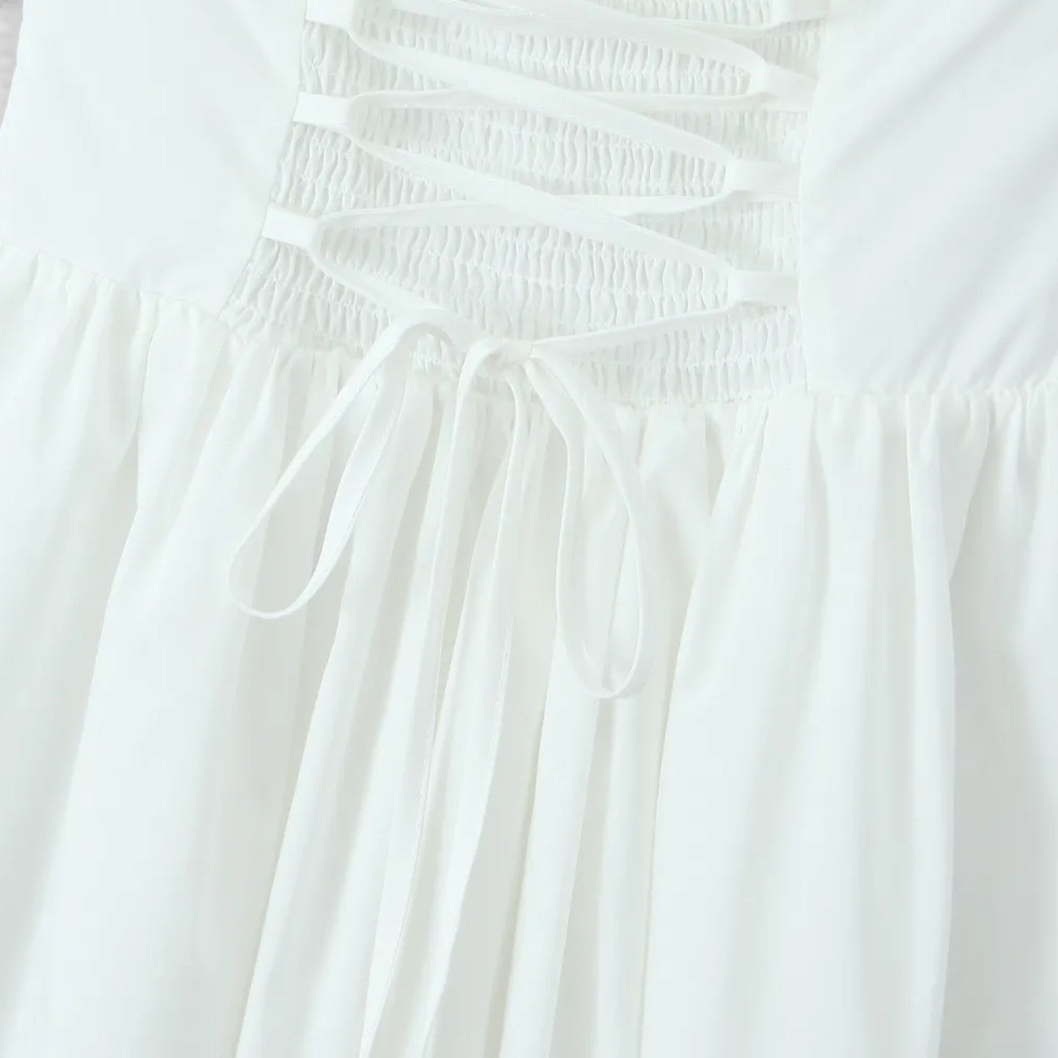 Halter Neck Backless Midi Corset Dress | Fit and Flare Party Dress