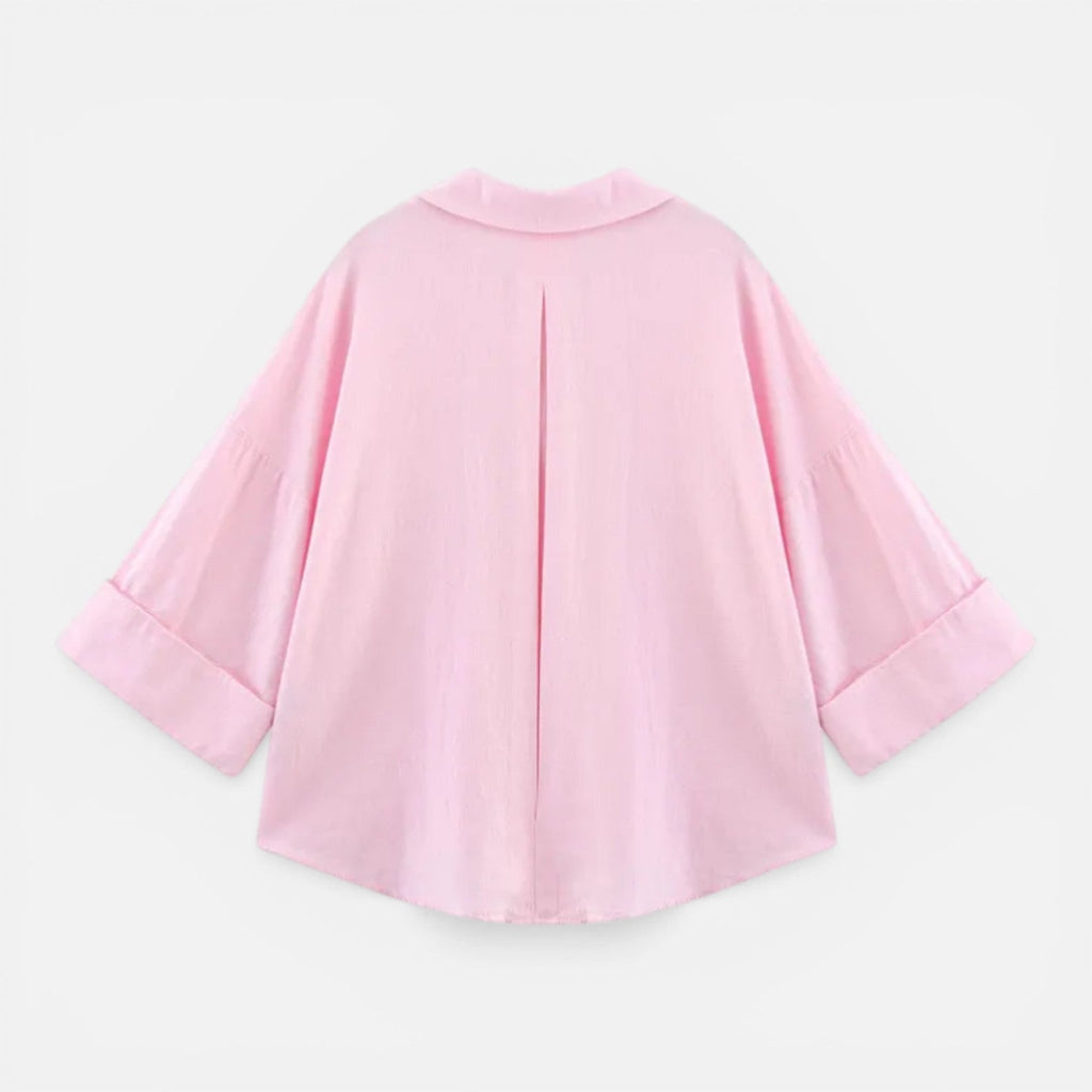 Lightweight Summer Blouse for Women | Loose Fit Vacation Shirt