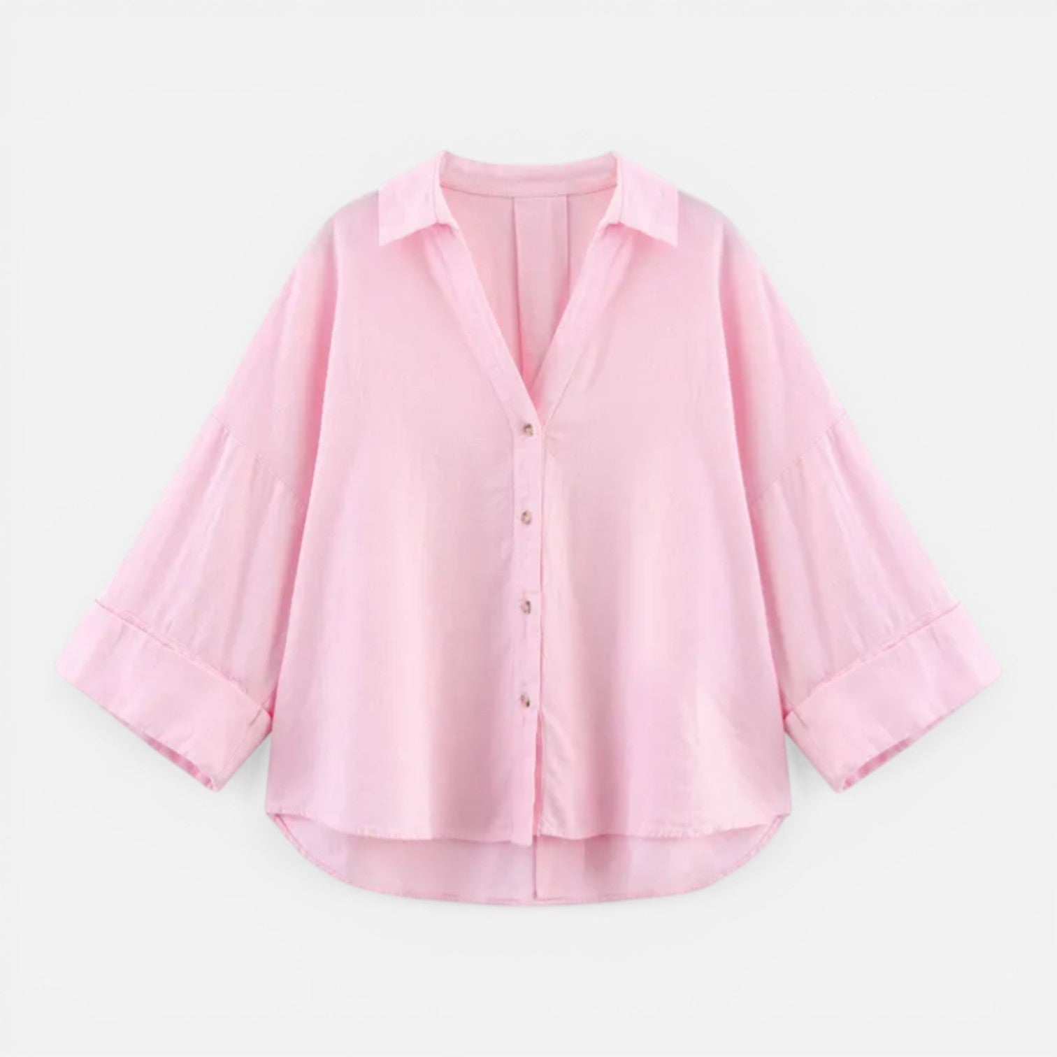 Lightweight Summer Blouse for Women | Loose Fit Vacation Shirt
