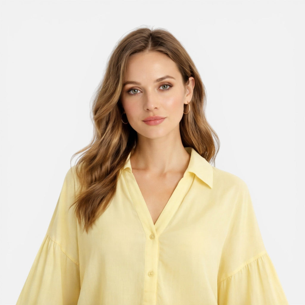 Lightweight Summer Blouse for Women | Loose Fit Vacation Shirt