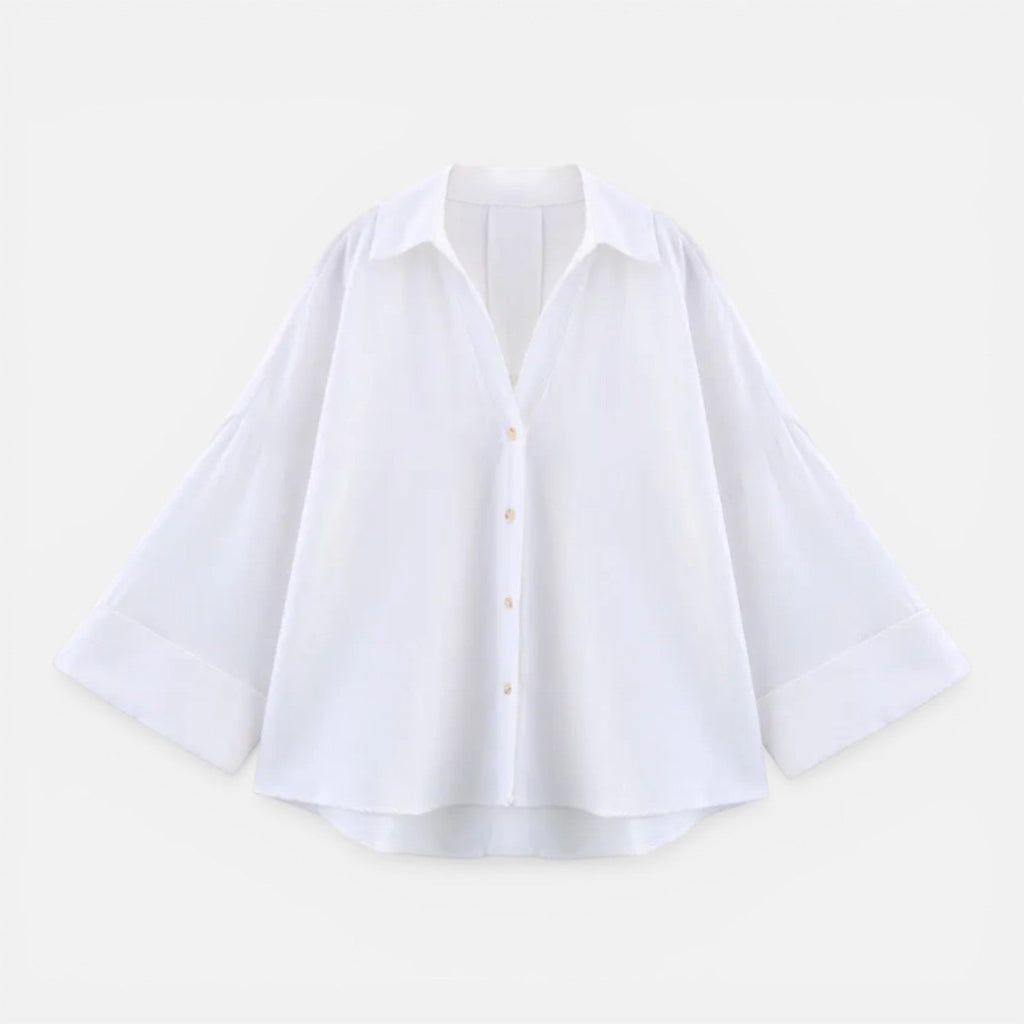 Lightweight Summer Blouse for Women | Loose Fit Vacation Shirt