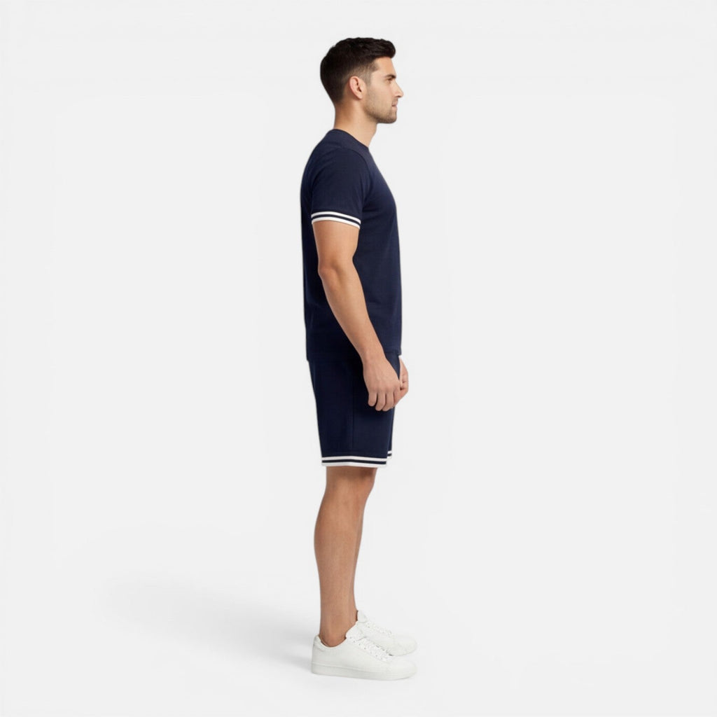 Men's Breathable Casual Summer Shorts Set for Comfortable Everyday Wear