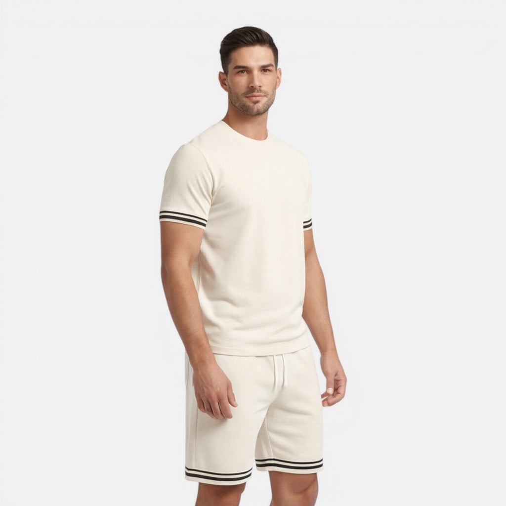 Men's Breathable Casual Summer Shorts Set for Comfortable Everyday Wear