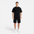 Men's Casual Summer T-Shirt and Cargo Shorts Set - Comfortable Cotton Outfit