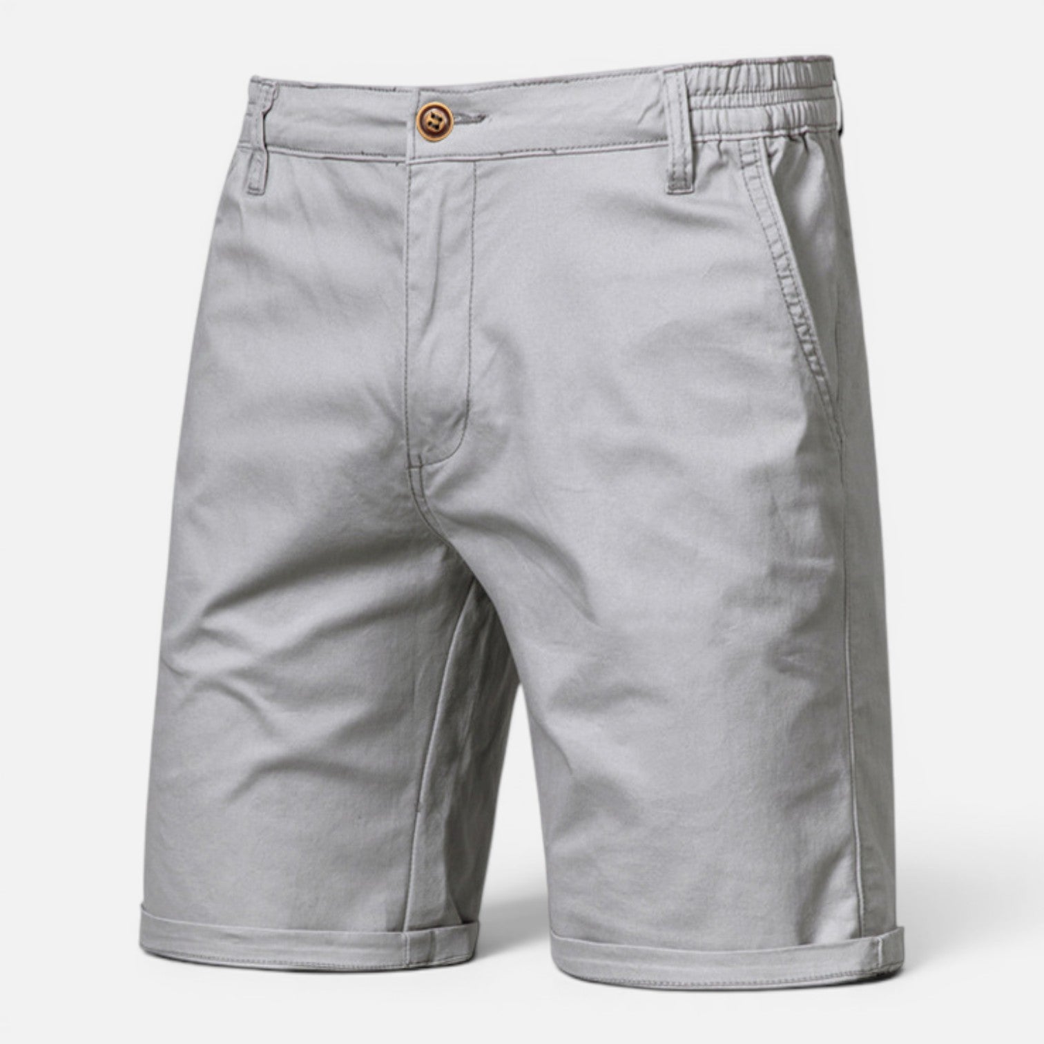 Men's Chino Shorts Relaxed Fit Cotton Casual Summer Wear
