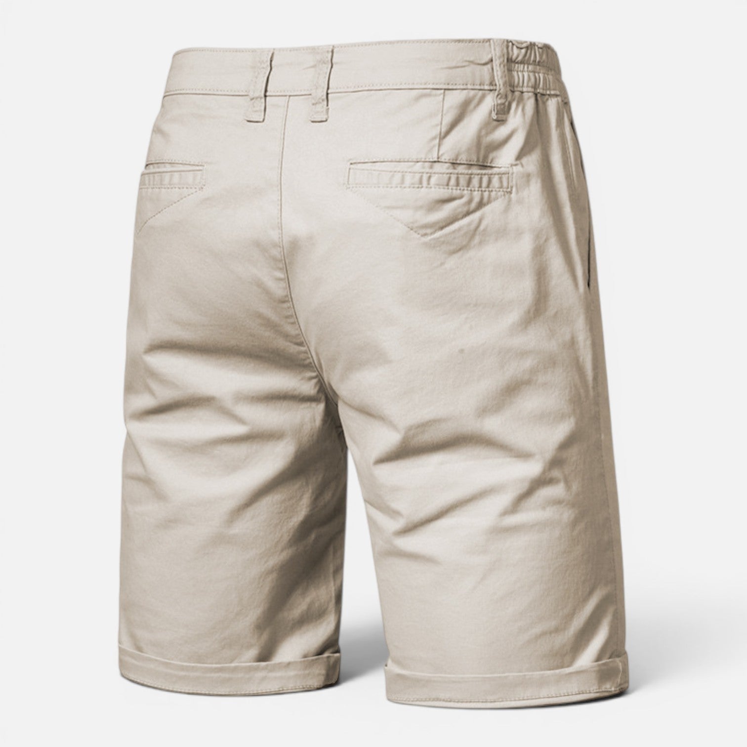 Men's Chino Shorts Relaxed Fit Cotton Casual Summer Wear