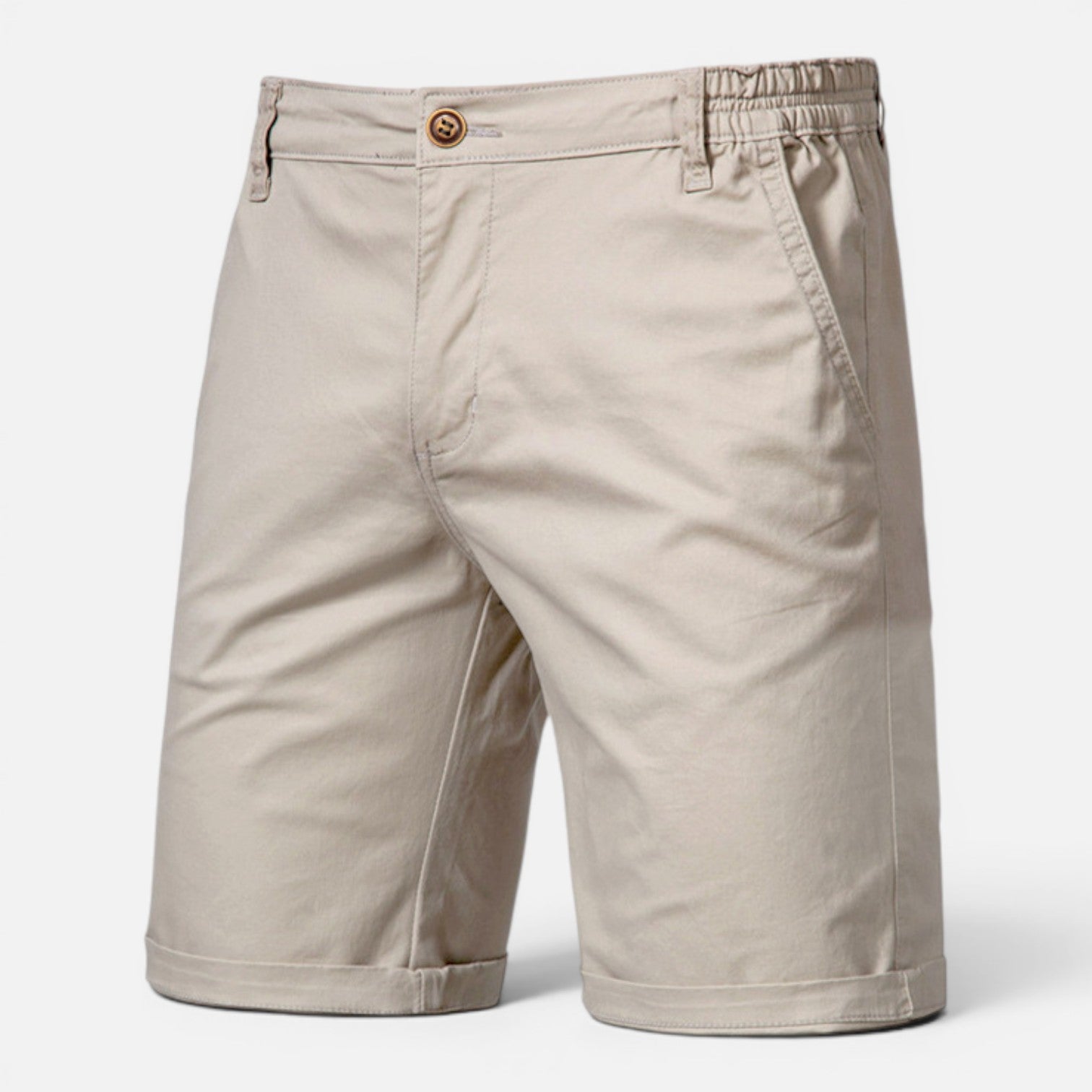 Men's Chino Shorts Relaxed Fit Cotton Casual Summer Wear