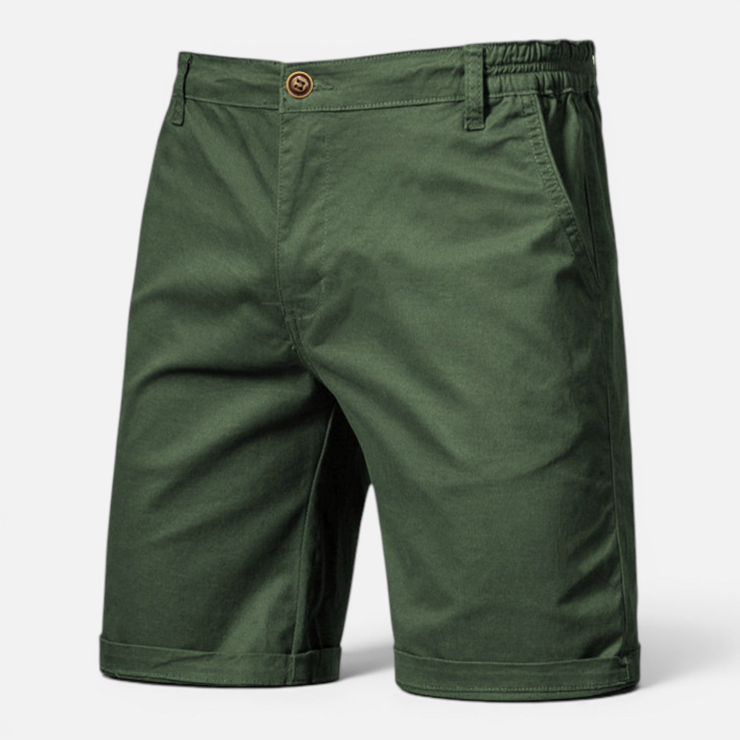 Men's Chino Shorts Relaxed Fit Cotton Casual Summer Wear