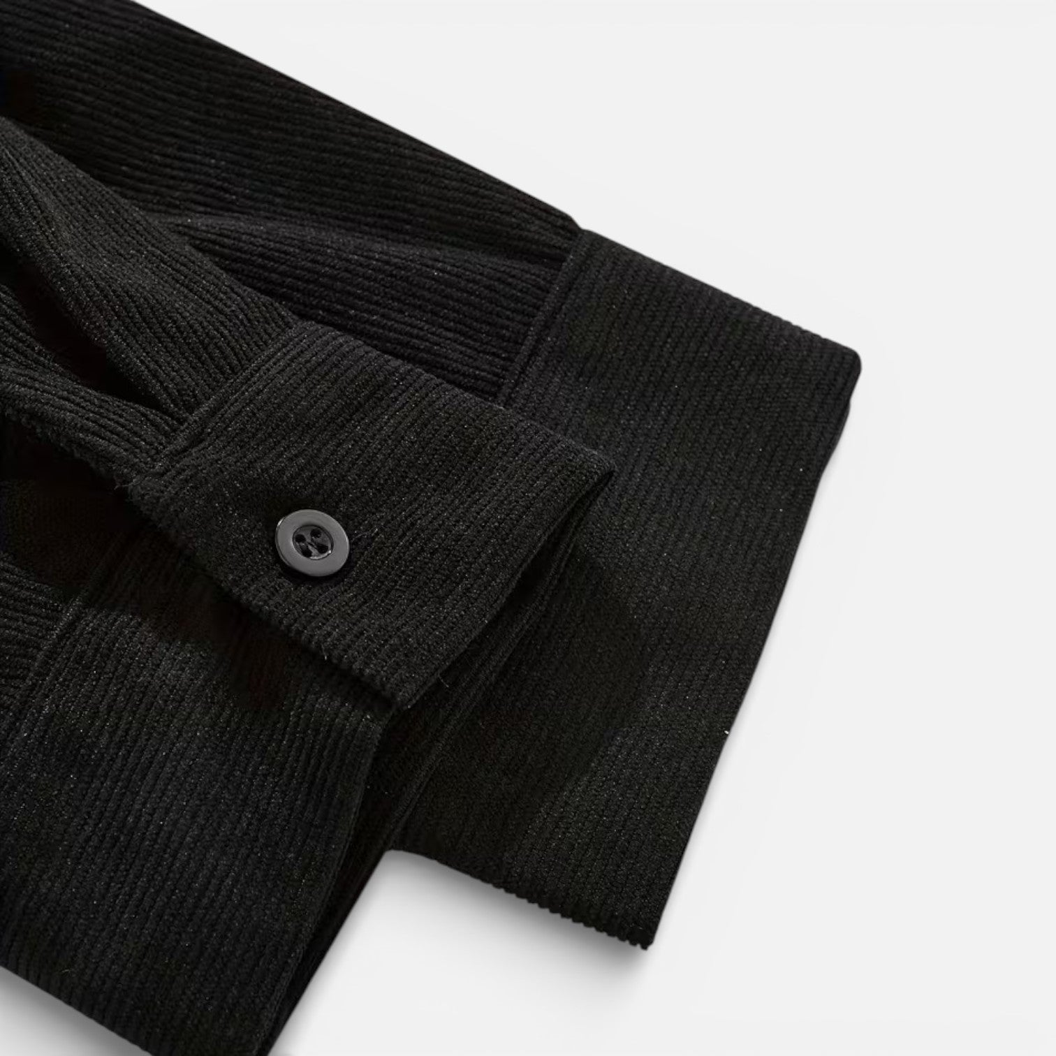 Men's Classic Smart Casual Overshirt Jacket - Versatile Cotton Blend Outerwear