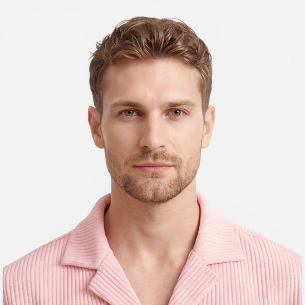 Men's Corduroy Shirt and Shorts Set | Casual Summer Outfit for Everyday Wear