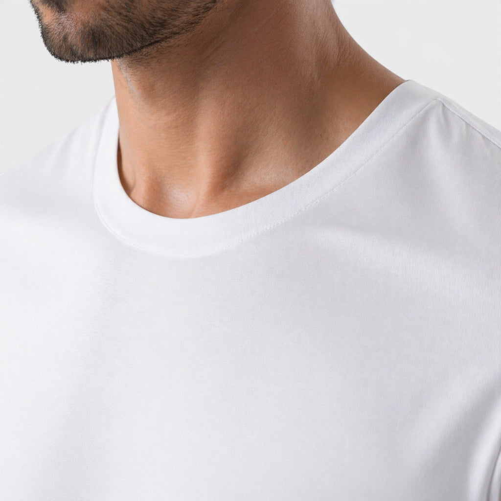 Men's Ice Silk Cooling T-Shirt | Lightweight Soft Touch Tee for Summer