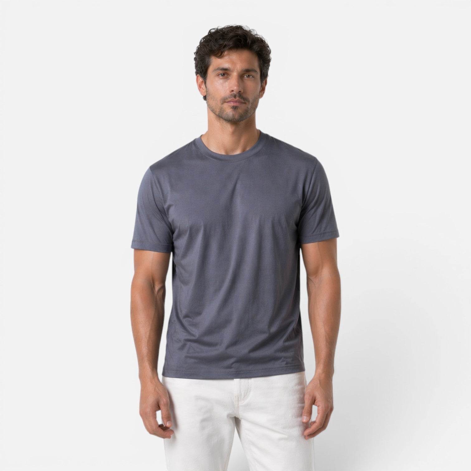 Men's Ice Silk Cooling T-Shirt | Lightweight Soft Touch Tee for Summer