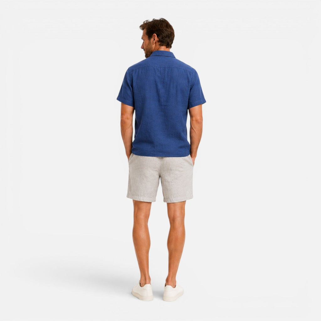 Men's Lightweight Breathable Two-Piece Summer Set for Casual Wear