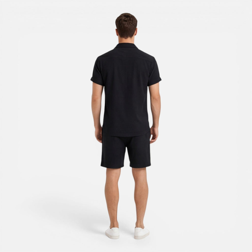 Men's Lightweight Summer Shirt and Shorts Set - Casual Co-Ord Outfit