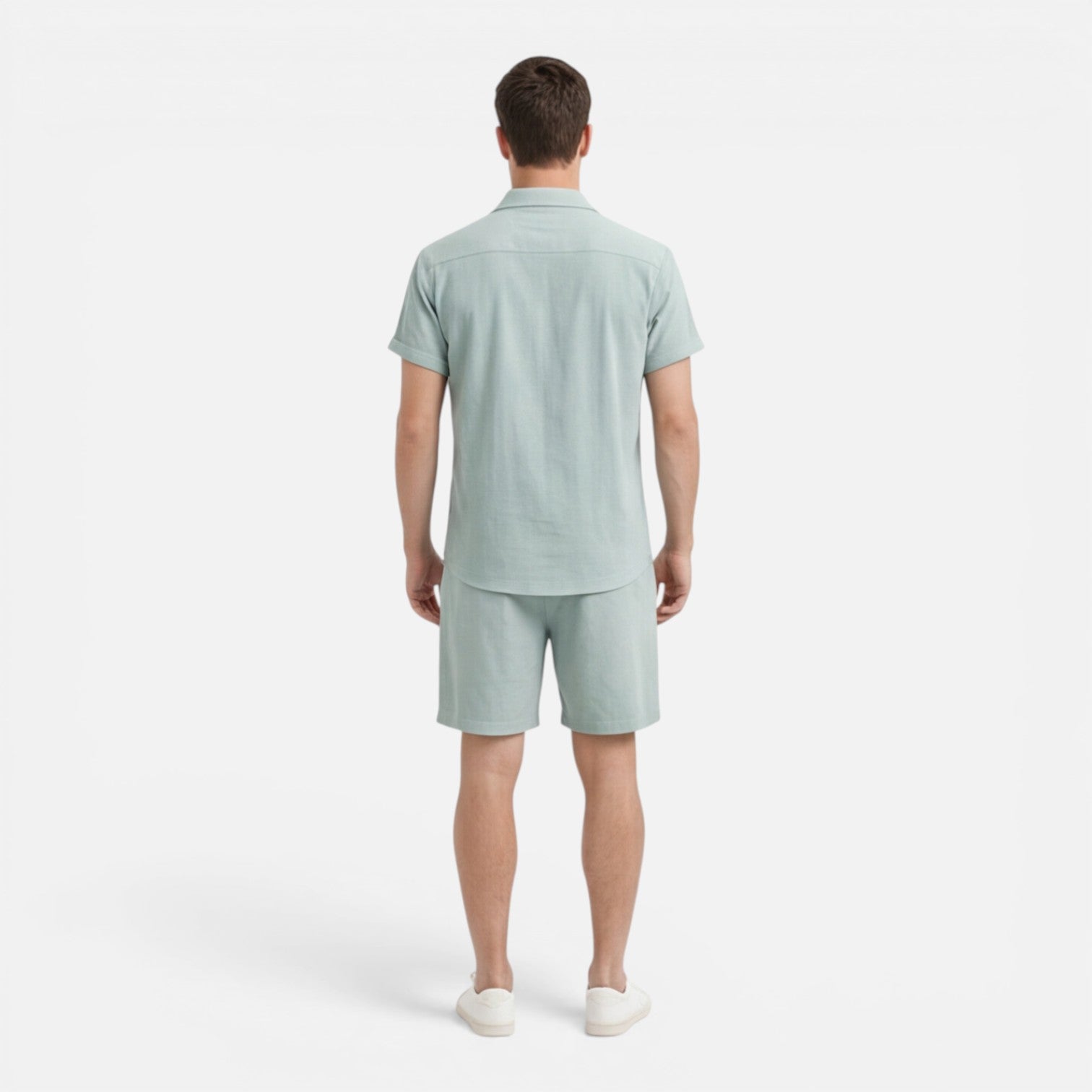 Men's Lightweight Summer Shirt and Shorts Set - Casual Co-Ord Outfit