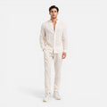 Men's Linen Relaxed Fit Shirt and Trousers Set for Casual Wear