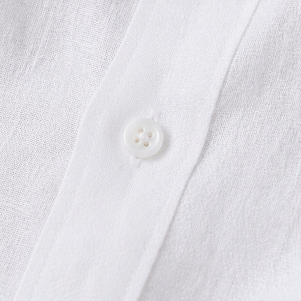 Men's Linen Short Sleeve Shirt | Breathable Comfort | Classic Fit