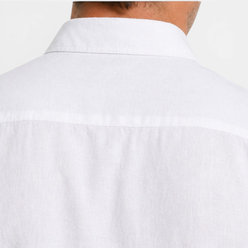 Men's Linen Short Sleeve Shirt | Breathable Comfort | Classic Fit