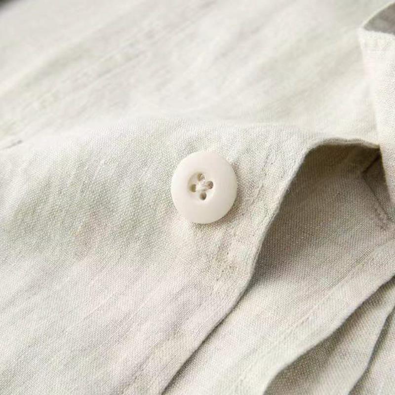 Men's Linen Suit Set - Lightweight Breathable Summer Classic Fit