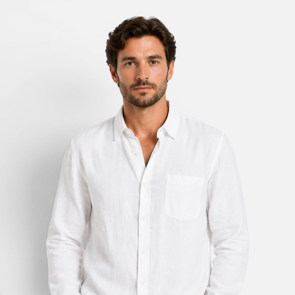 Men's Linen Summer Outfit Set | Lightweight Breathable Two-Piece Clothing