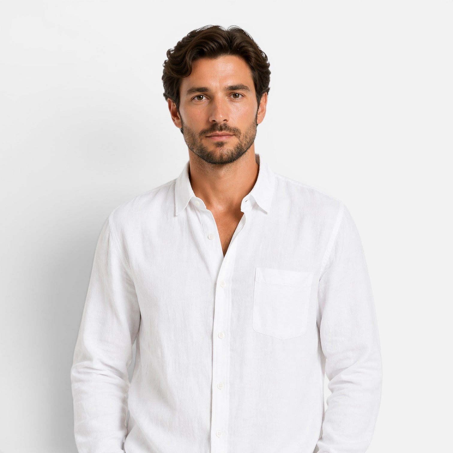 Men's Linen Summer Outfit Set | Lightweight Breathable Two-Piece Clothing