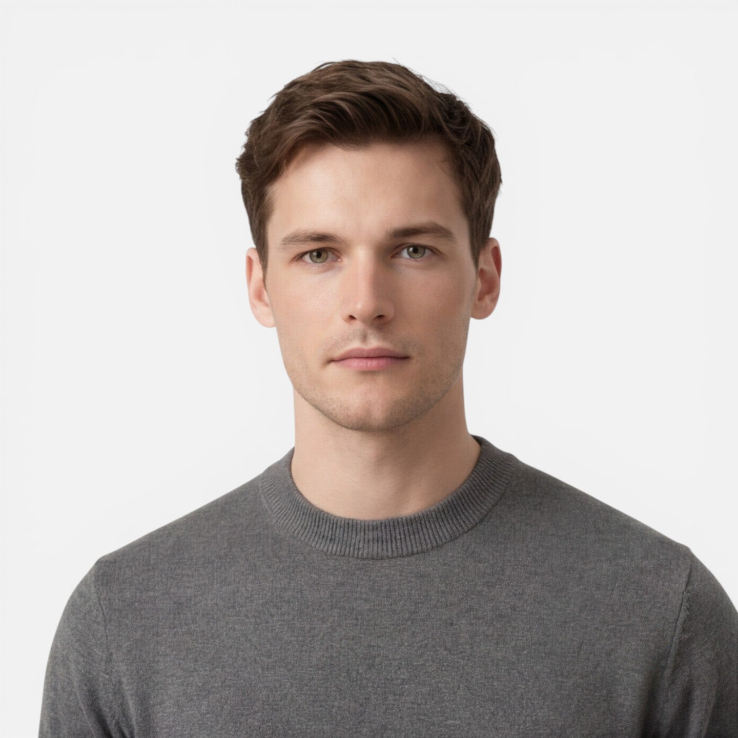 Men's Slim Fit Cotton Knit T-Shirt | Breathable Summer Casual Wear