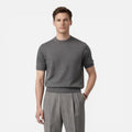 Men's Slim Fit Cotton Knit T-Shirt | Breathable Summer Casual Wear