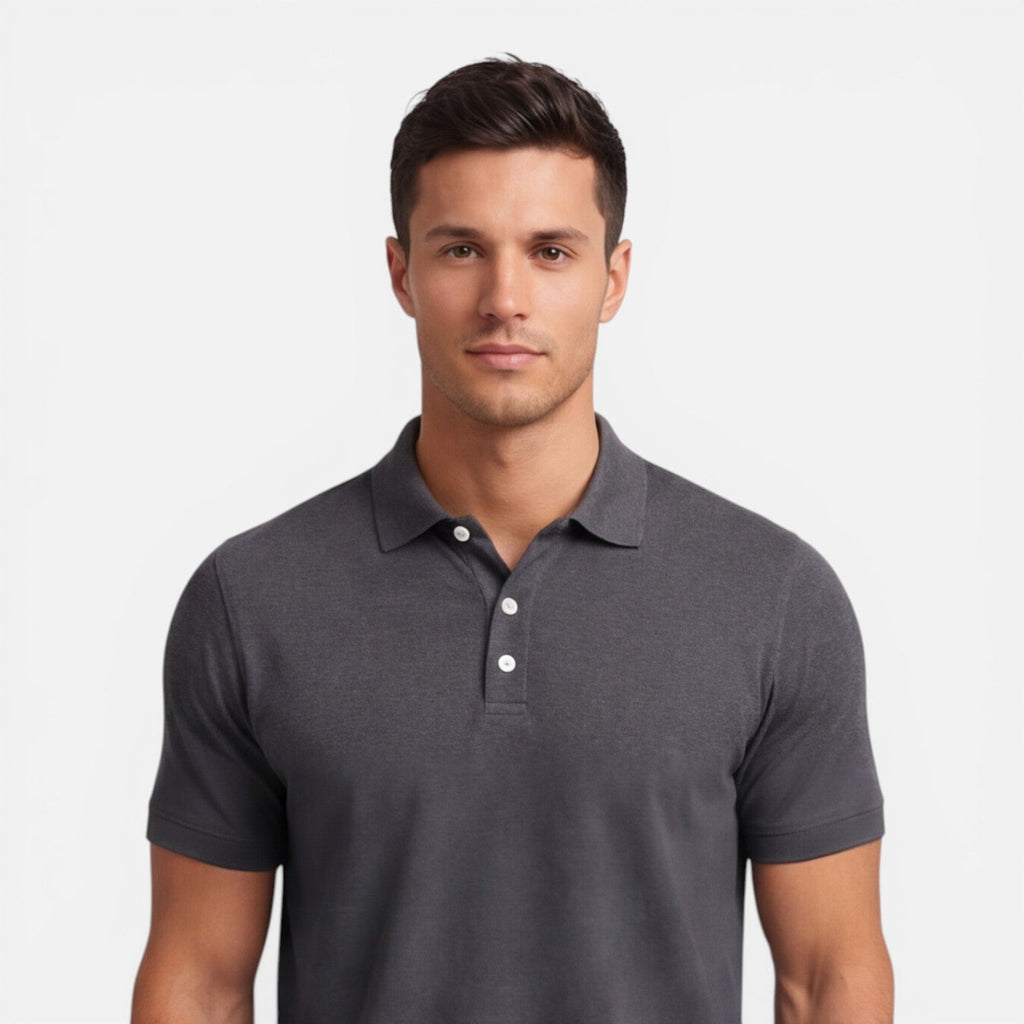 Men’s Slim Fit Polo Shirt and Shorts Set - Casual Summer Outfit