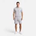 Men’s Slim Fit Polo Shirt and Shorts Set - Casual Summer Outfit