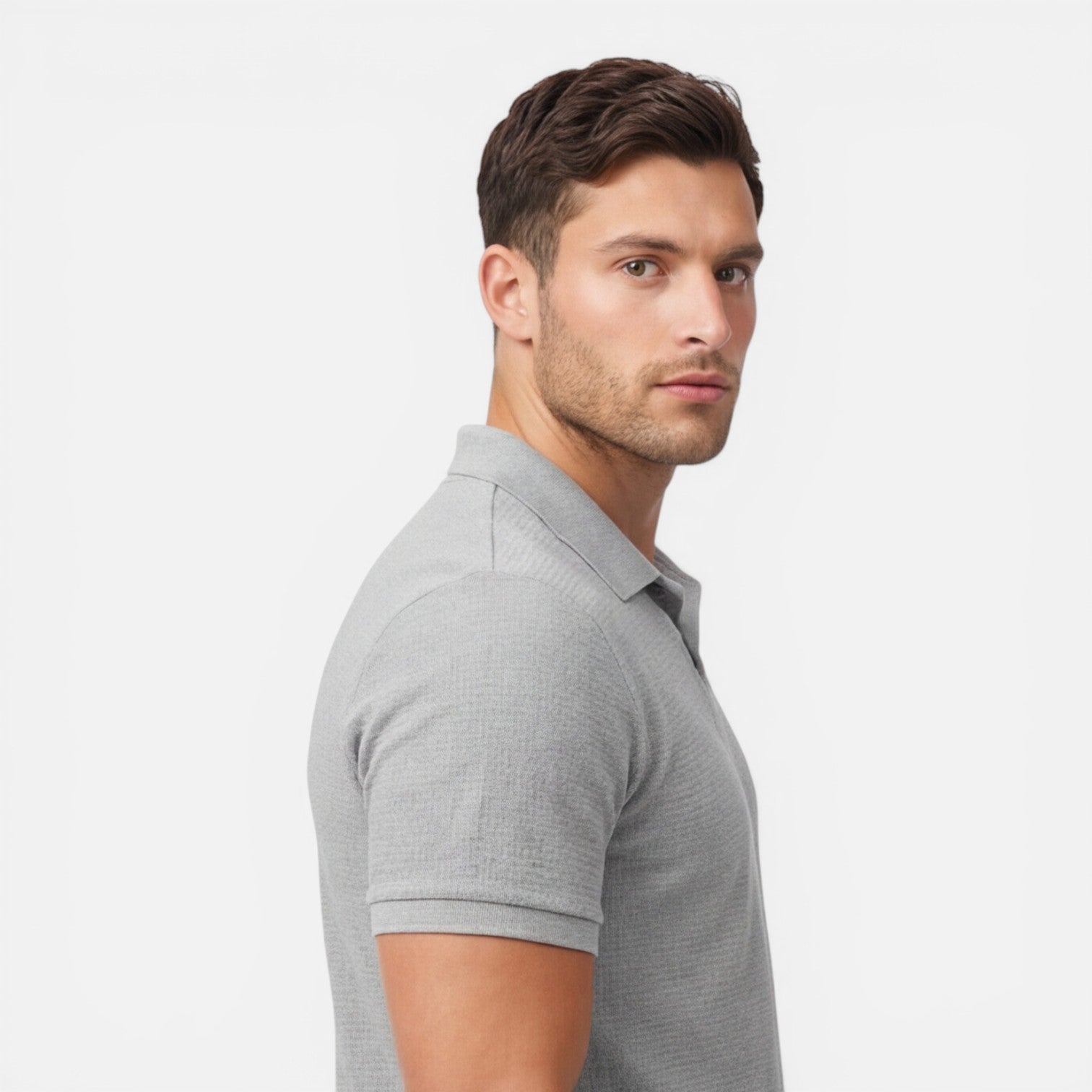 Men's Slim Fit Polo Shirt and Shorts Set - Summer Casual Outfit