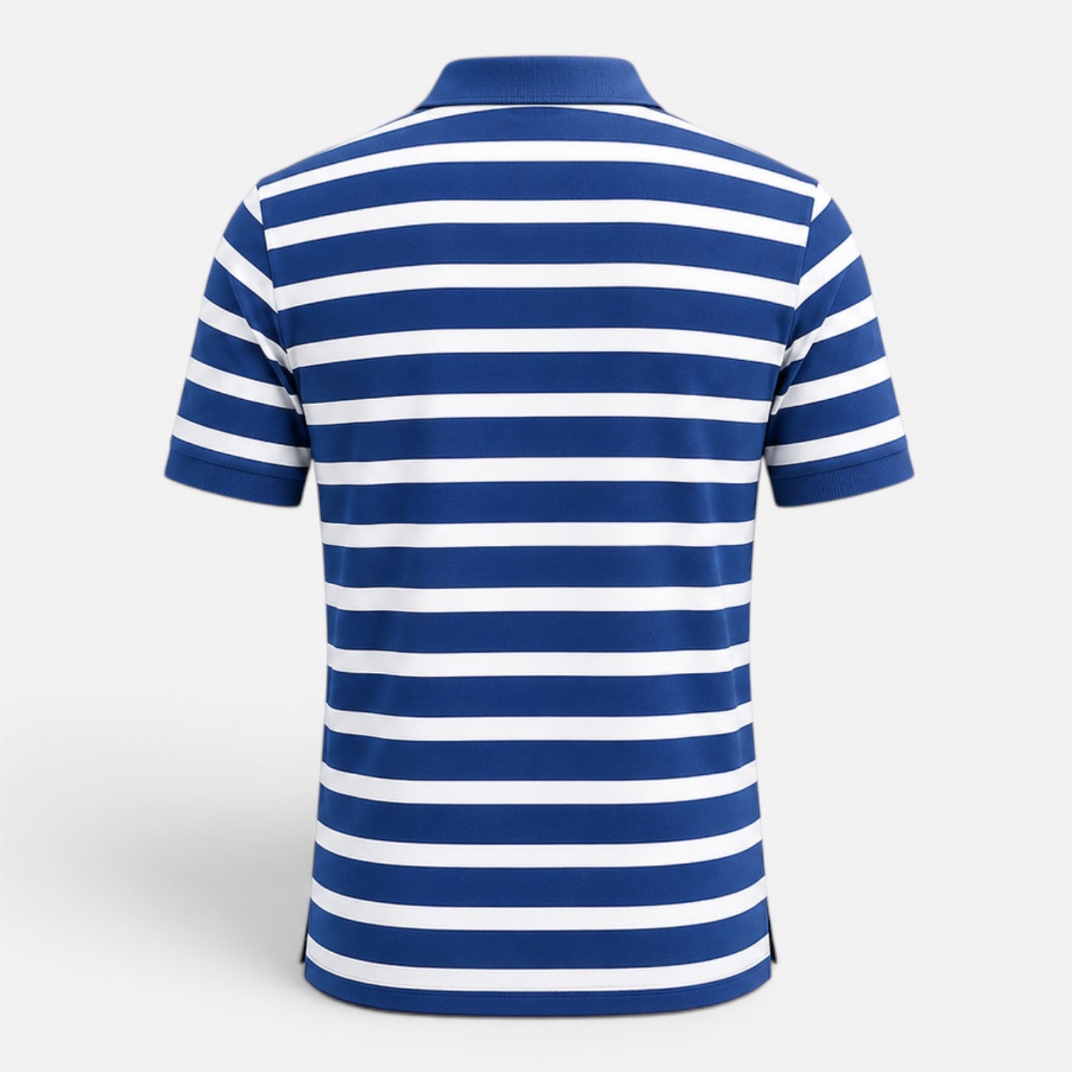 Men's Slim Fit Striped Polo Shirt | Breathable Comfort Fabric | Casual Wear