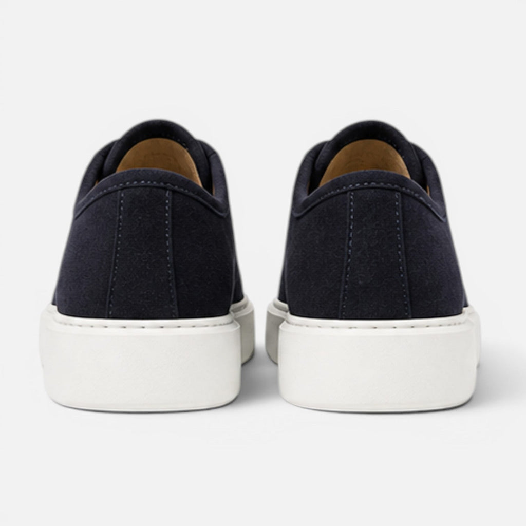 Men's Suede Lace-Up Loafers | Comfortable Casual Work Shoes