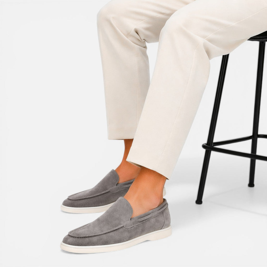 Men's Suede Slip-On Loafers | Casual Comfort Shoes for Everyday Wear
