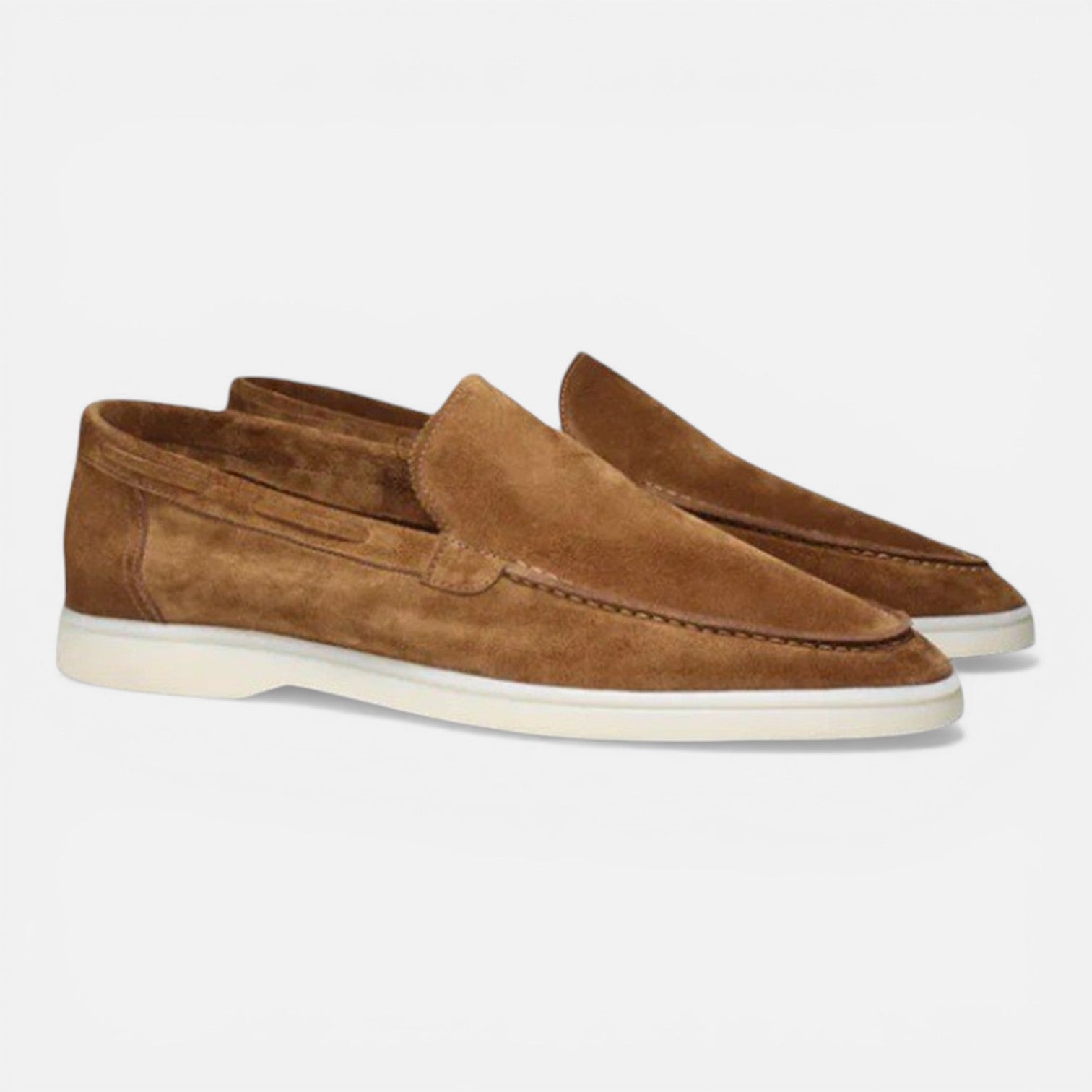 Men's Suede Slip-On Loafers | Casual Comfort Shoes for Everyday Wear