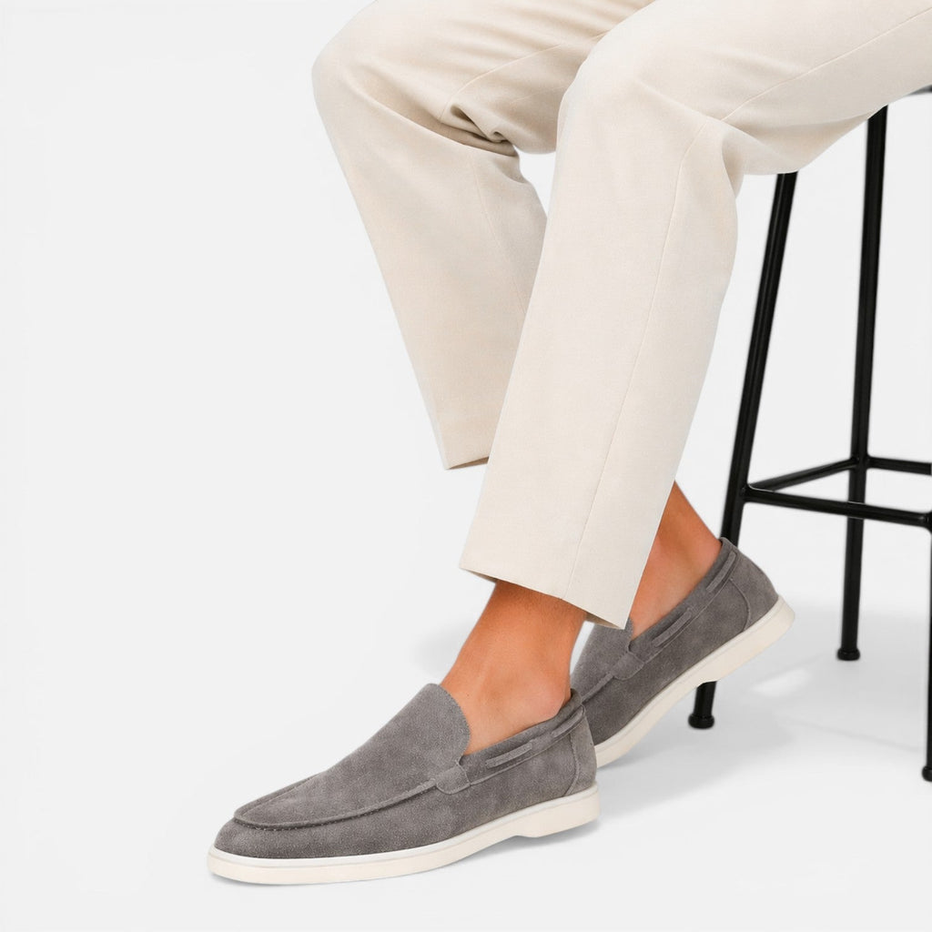 Men's Suede Slip-On Loafers | Casual Comfort Shoes for Everyday Wear